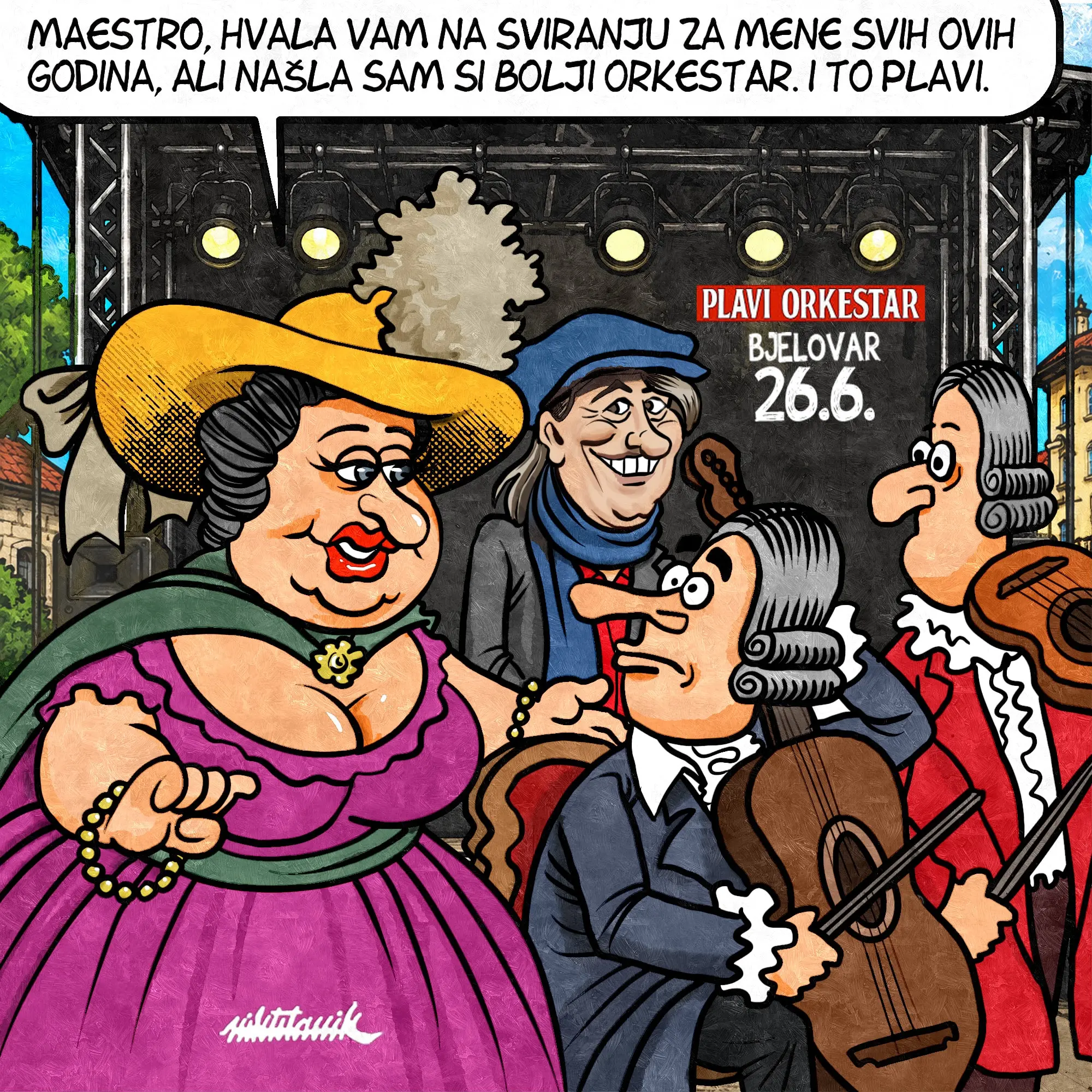 Kad Nik Titanik nacrta Terezijanu ni carica ne ostane vjerna beckom orkestru