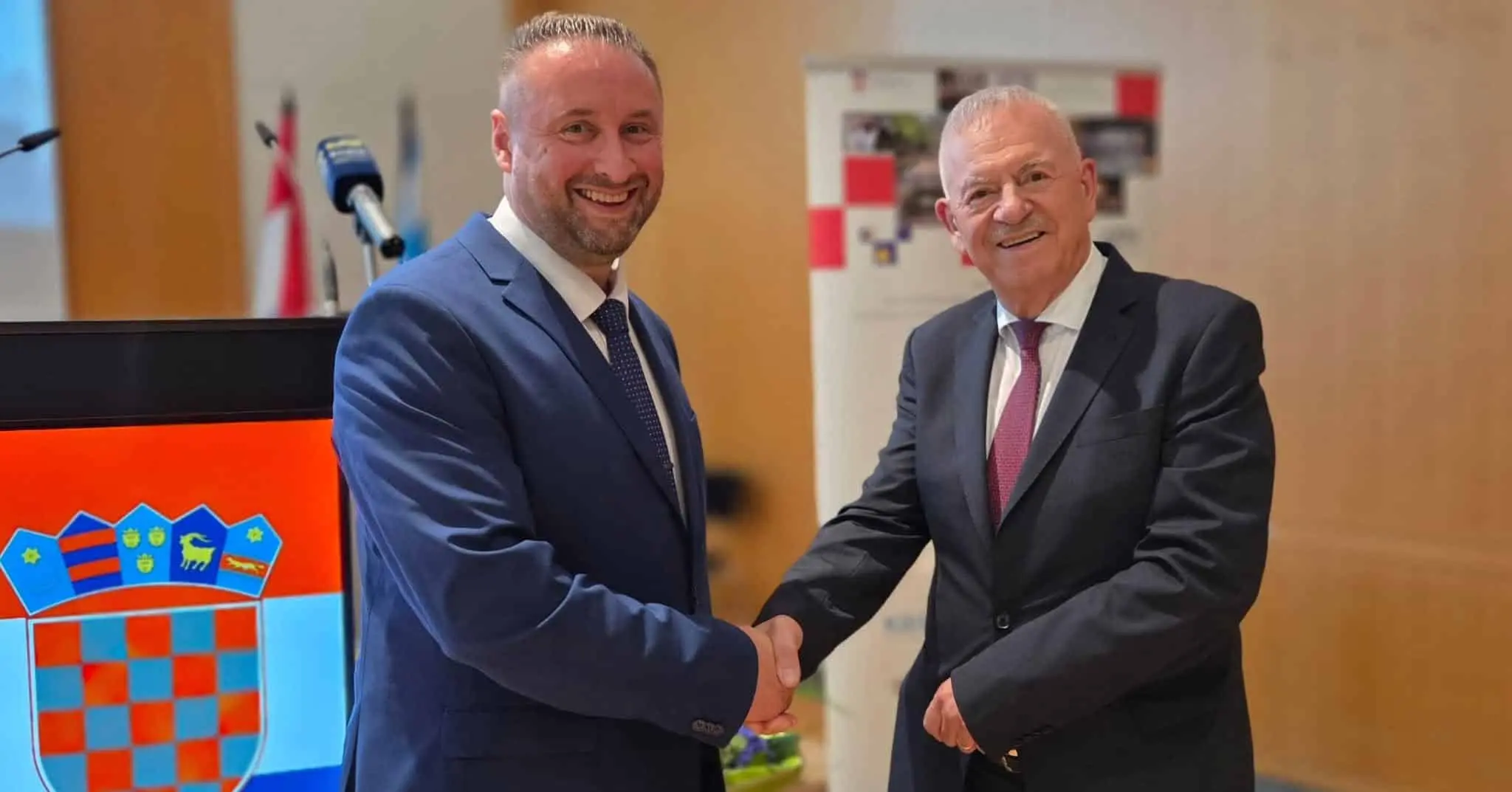 Brajdic predstavlja Bjelovar pred punom dvoranom u Munchenu 1