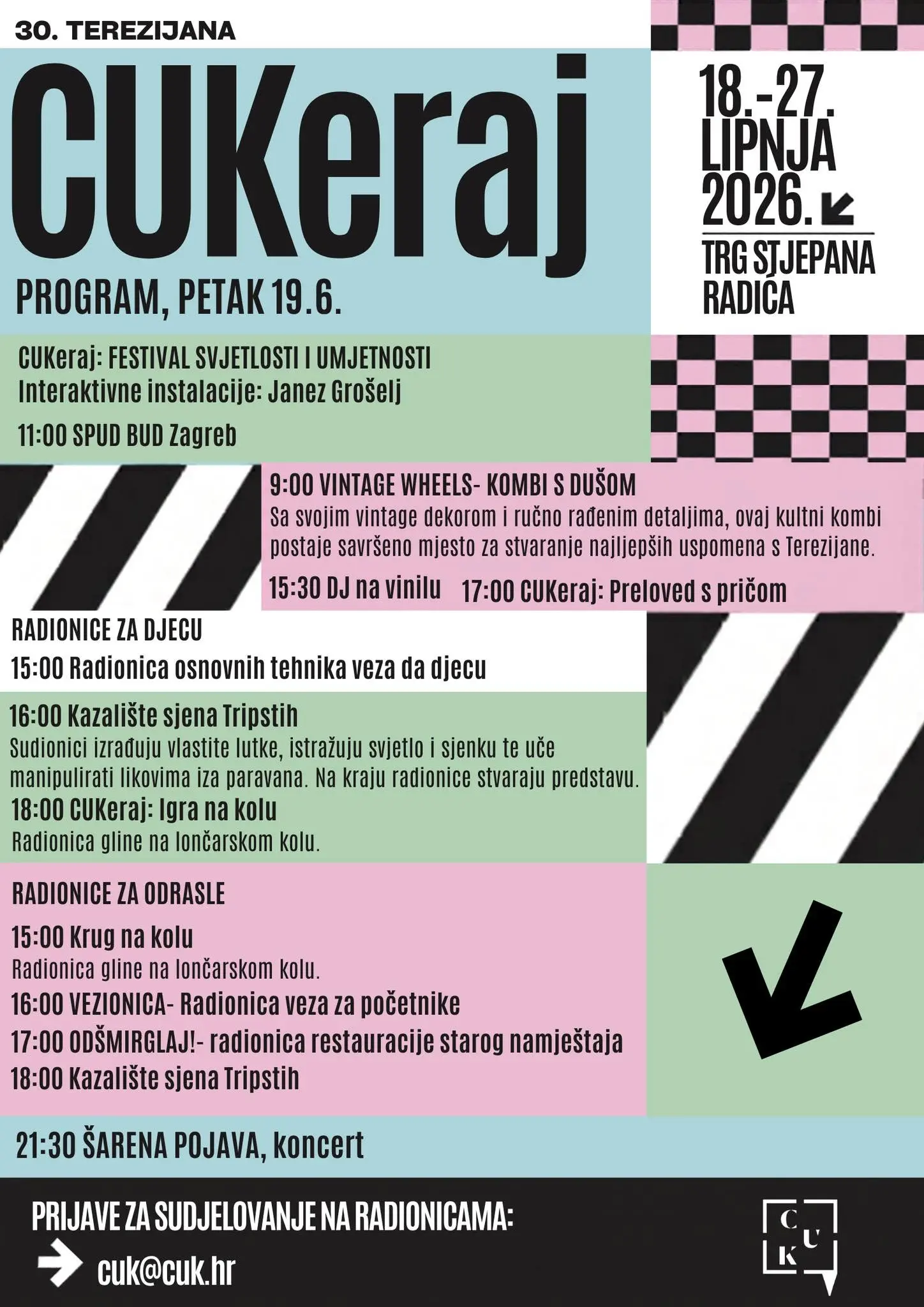 CUKeraj – petak 19 lipnja